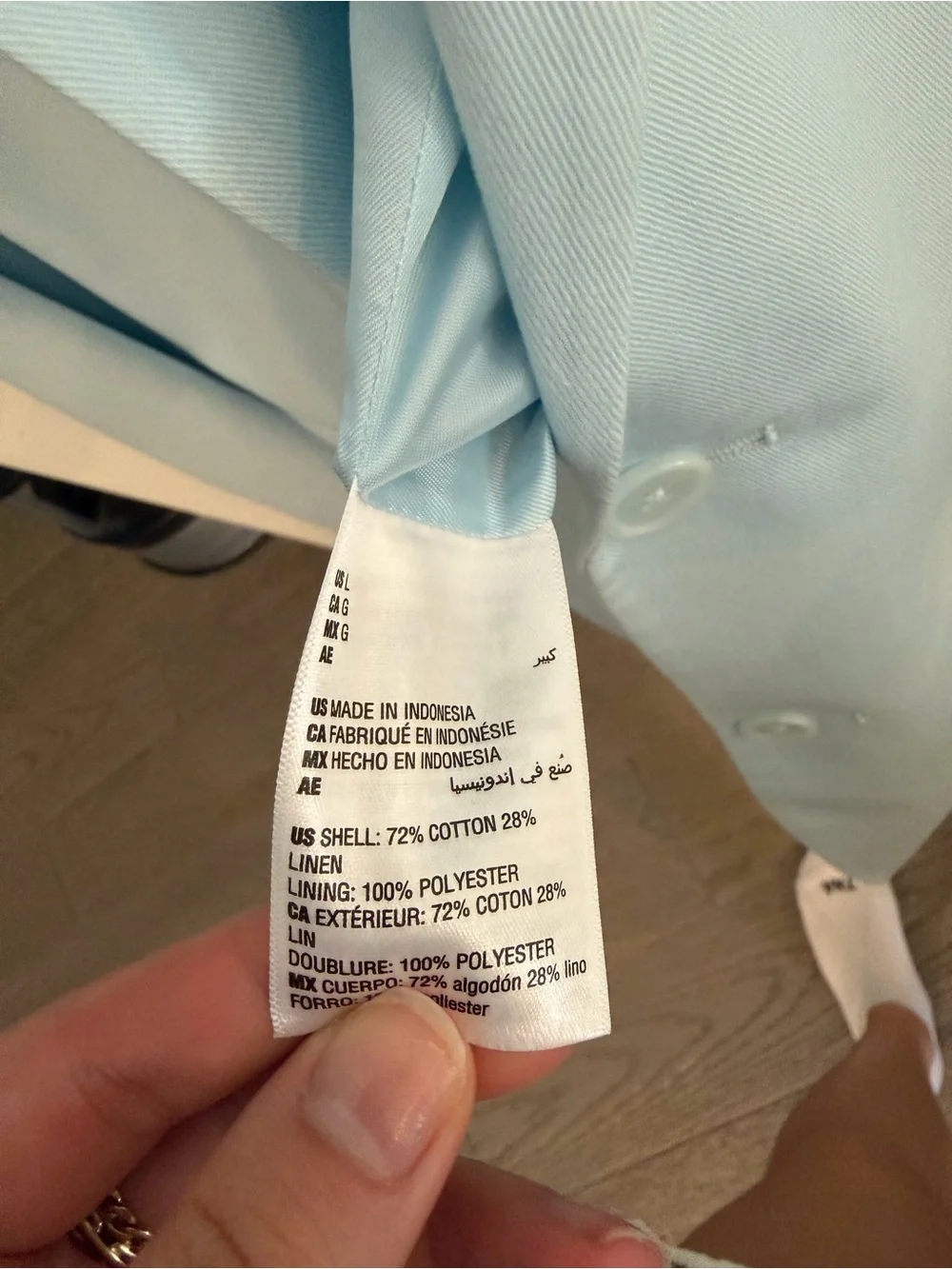 Macys light blue